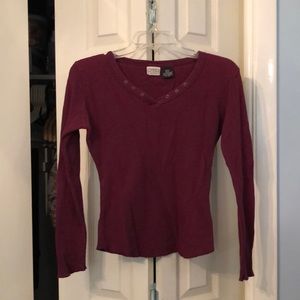 Arizona Jean Co | LIKE NEW maroon henley